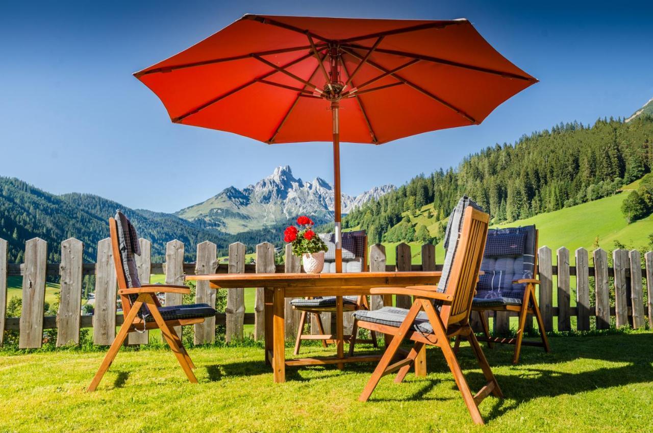 Apartmán Haus Tannenheim Filzmoos Exteriér fotografie